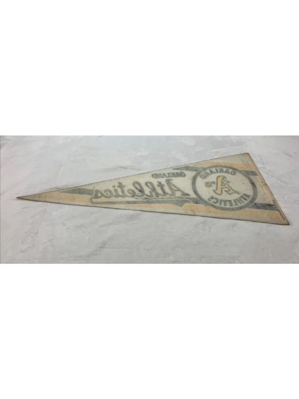 Vintage Oakland A's pennant